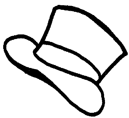 445x408 Hat Black And White Top Hat Clipart Black And White Free Images