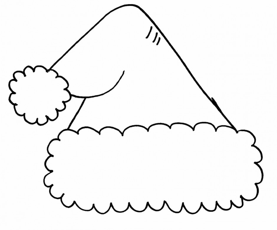 940x780 Santa Hat Clipart Outline