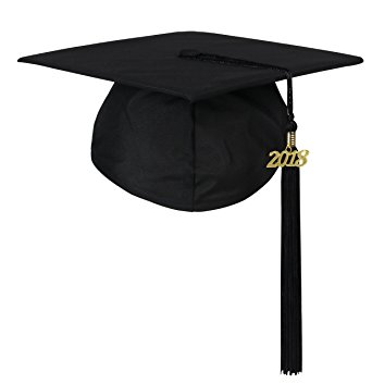 342x353 Newrara Graduation Unisex Matte Adult Graduation Cap