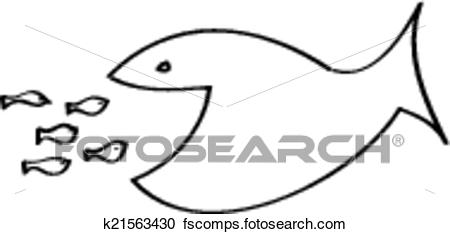 450x234 Clipart Of Big Fish Eating Small Fish K21563430