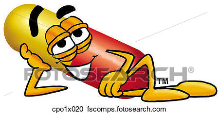 450x235 Clipart Of Capsule Relaxing Cpo1x020