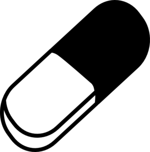 294x298 Medicine Pill Clip Art
