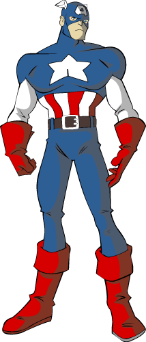 214x500 Captain America Clip Art Clipart Panda