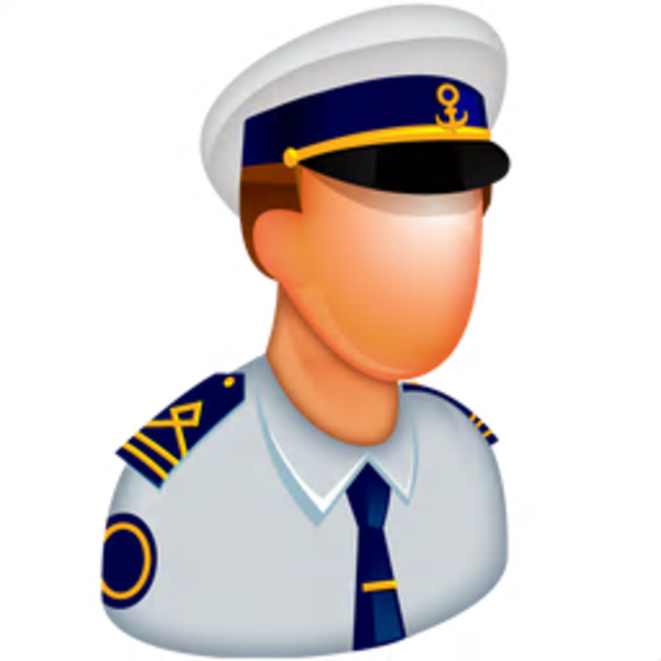 600x600 Captain Icon Free Images