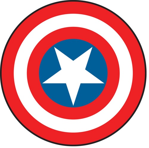 500x498 Captain America Clipart