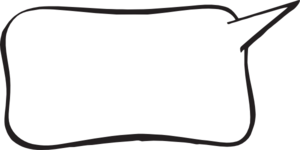 300x150 Rectangle Caption Bubble Clip Art