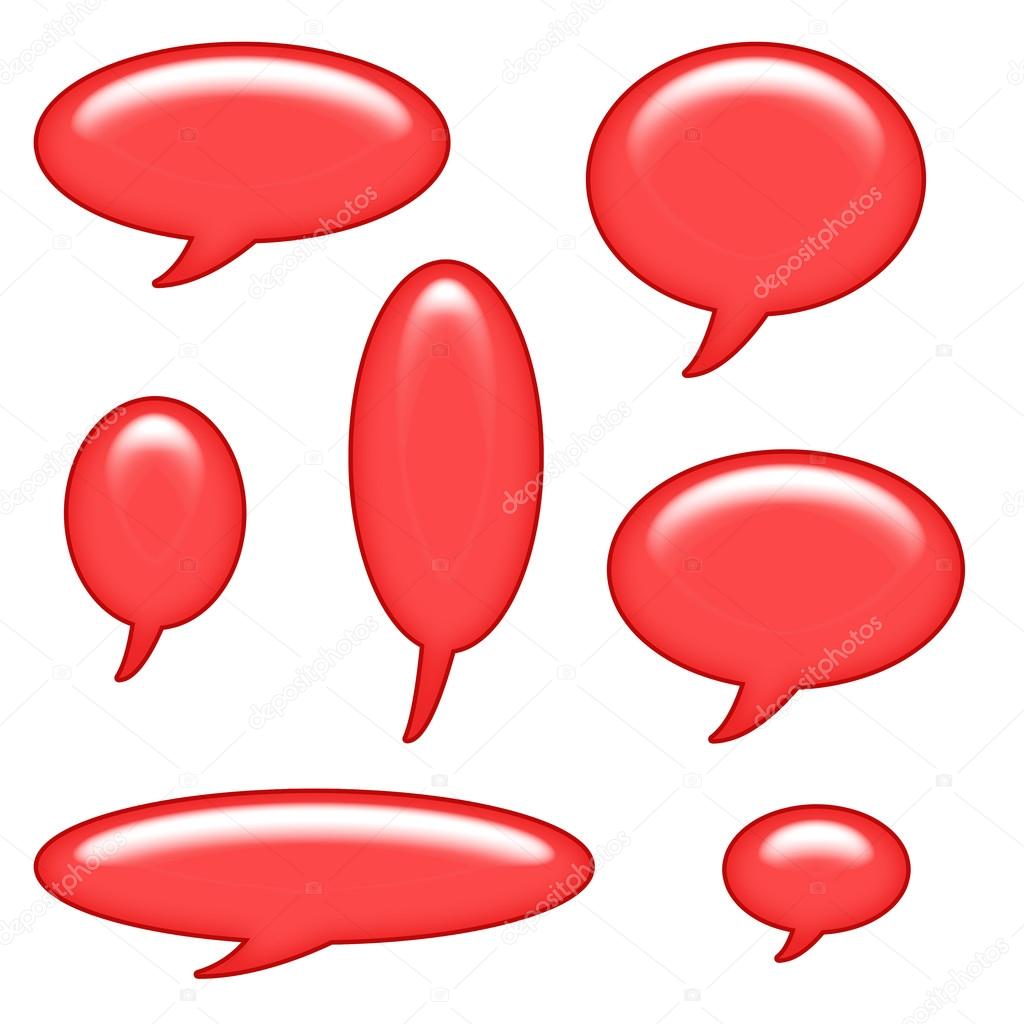 1024x1024 Caption Bubbles Clip Art Stock Photo Kentoh