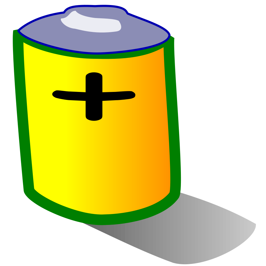 900x900 Clipart Car Battery 2
