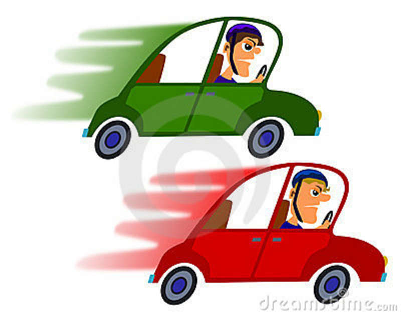 800x632 Fast Car Cartoon Clipart