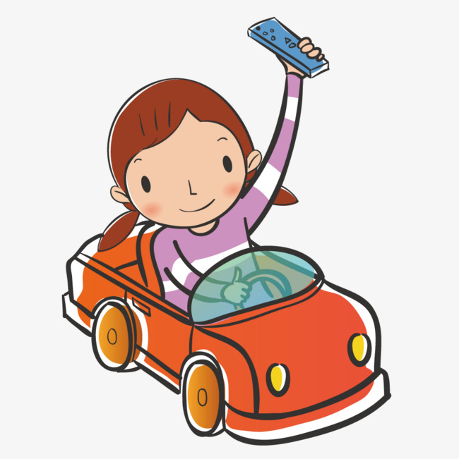 650x651 Girl Driving A Car, Transportation, Car, Cartoon Png And Vector