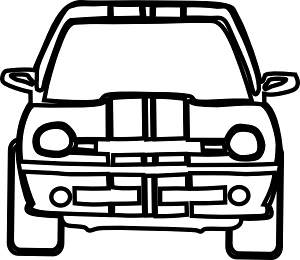 600x520 Car Clip Art