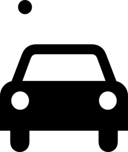 252x298 Simple Black Car Clip Art