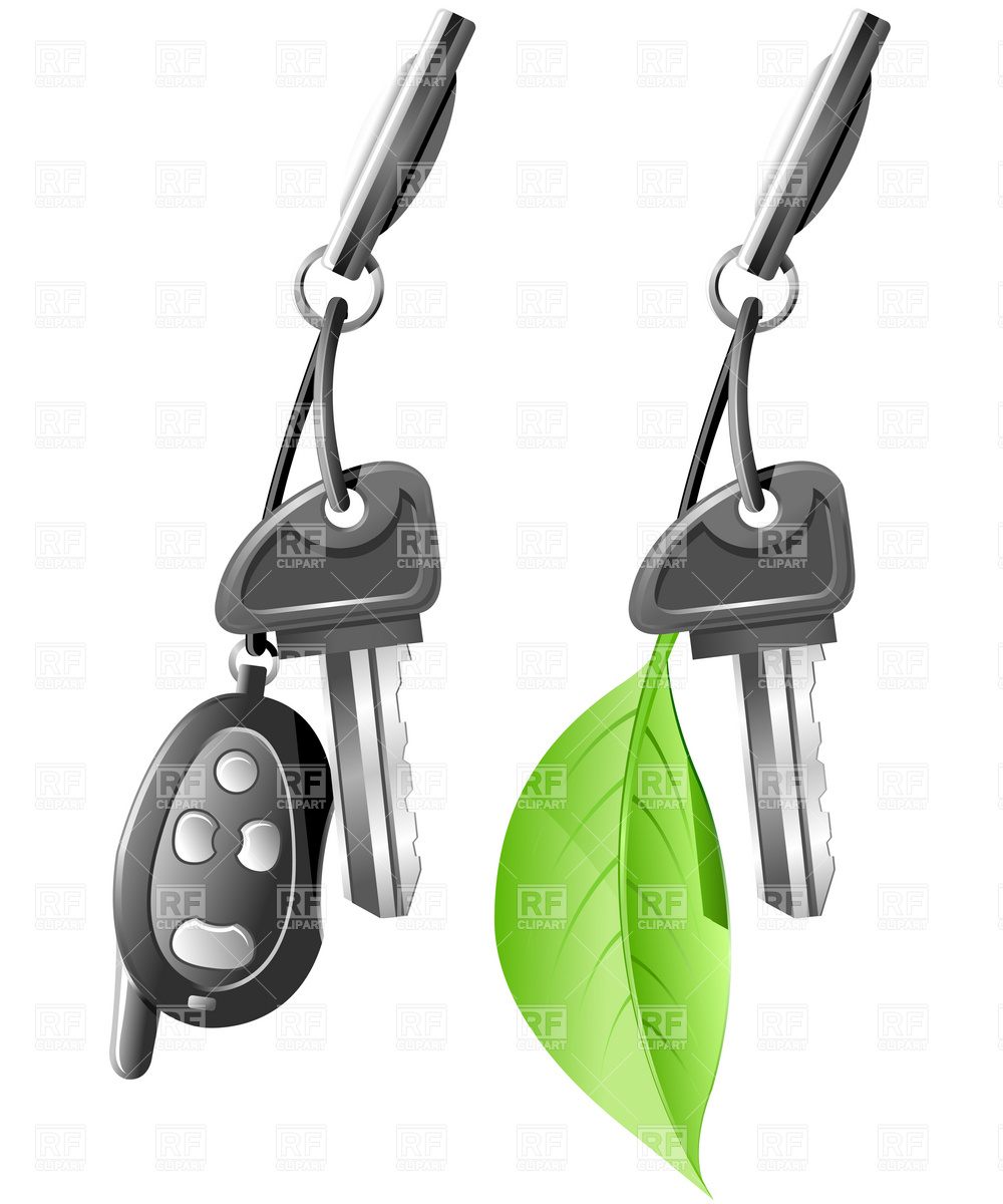 1000x1200 Eco Car Key Royalty Free Vector Clip Art Image