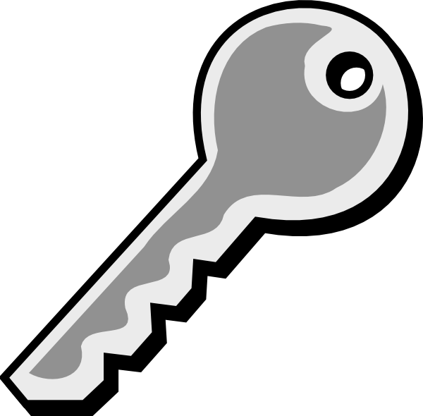 600x590 House Key Clipart Clipart Panda