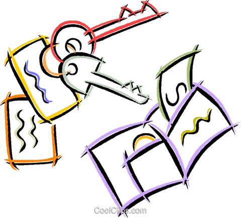 480x434 Car Keys An A Wallet Royalty Free Vector Clip Art Illustration