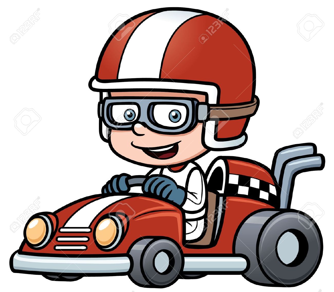 1300x1137 Kart Racing Clipart