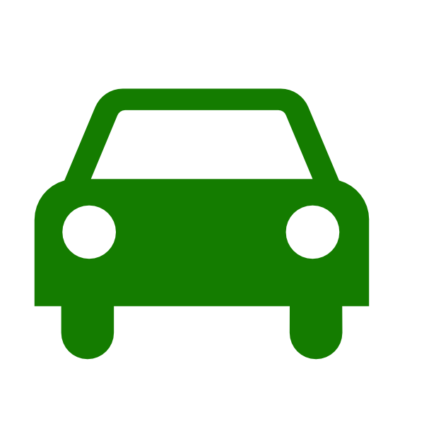 600x600 Green Car Silhouette Clip Art
