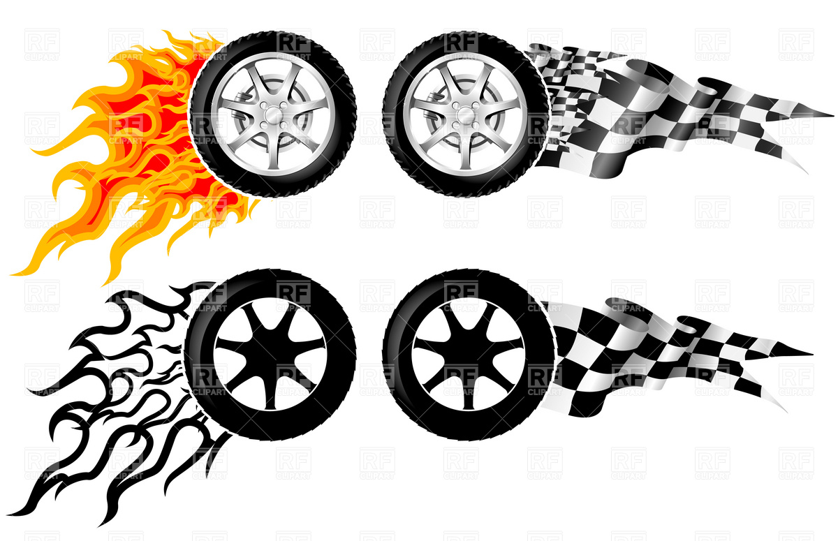 1200x775 Tire Clipart Race Car