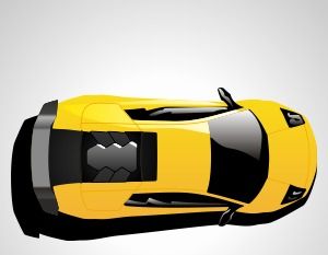 300x233 Lamborghini Car Top View Free Vectors Ui Download