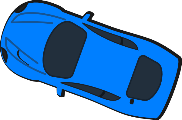 600x396 Blue Car