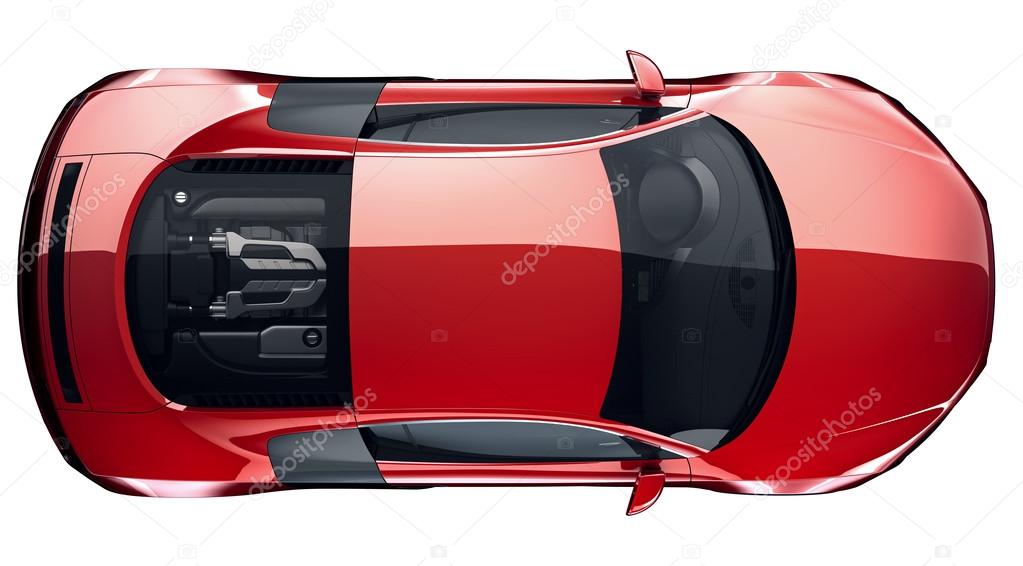 1023x566 Red Sports Car