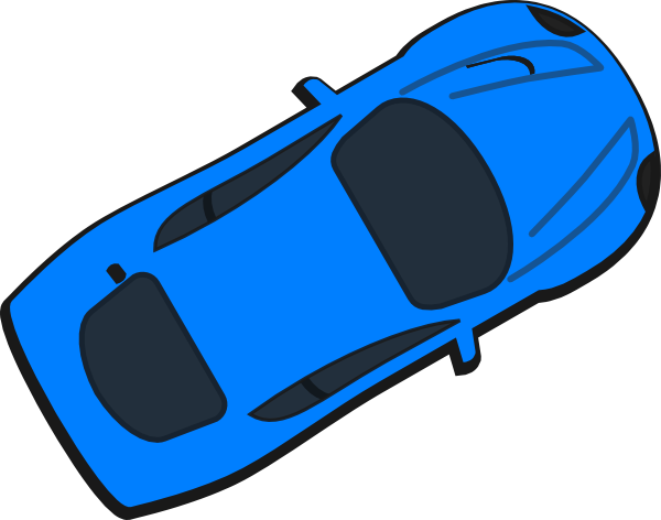 600x472 Blue Car
