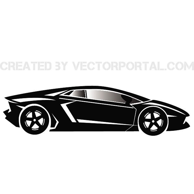 660x660 Luxury Car Image Free Vector 123freevectors