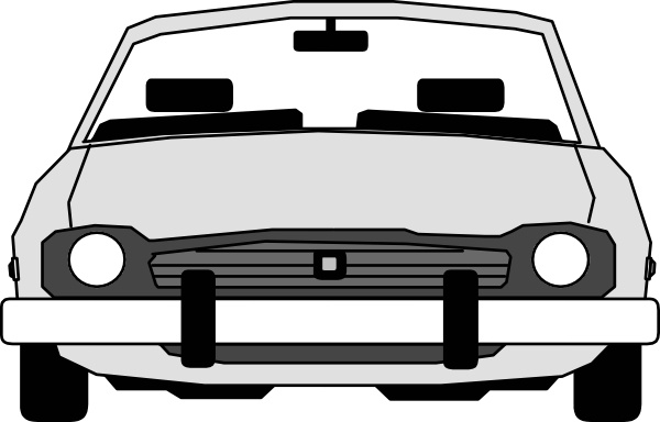 600x384 Car Front View Clip Art Free Vector In Open Office Drawing Svg