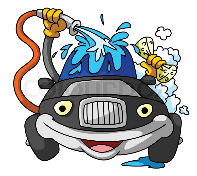 800x712 Car Wash Stock Vector Colourbox