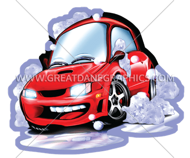 385x321 Car Wash Production Ready Artwork For T Shirt Printing