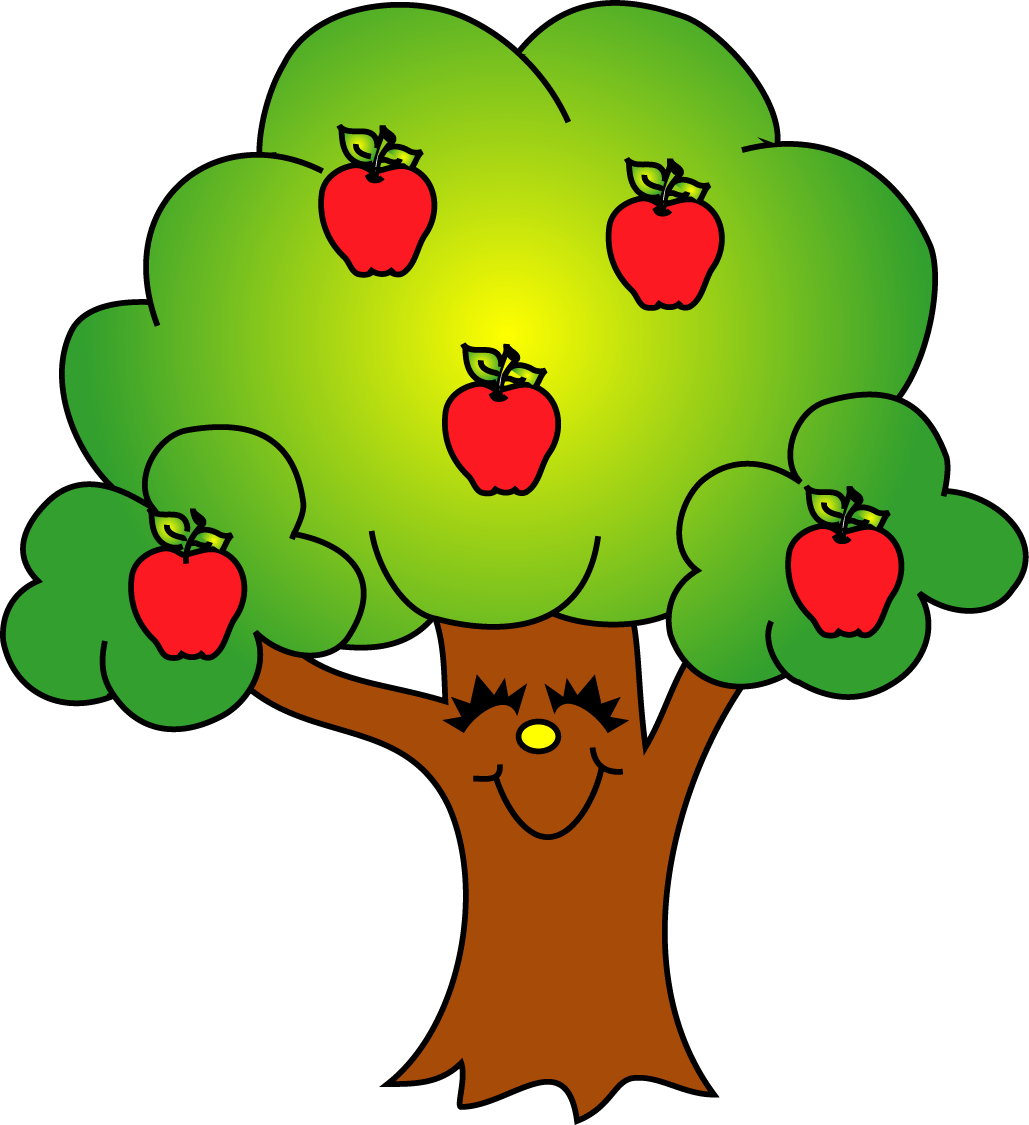 1029x1125 Free Clipart Images Apple Tree