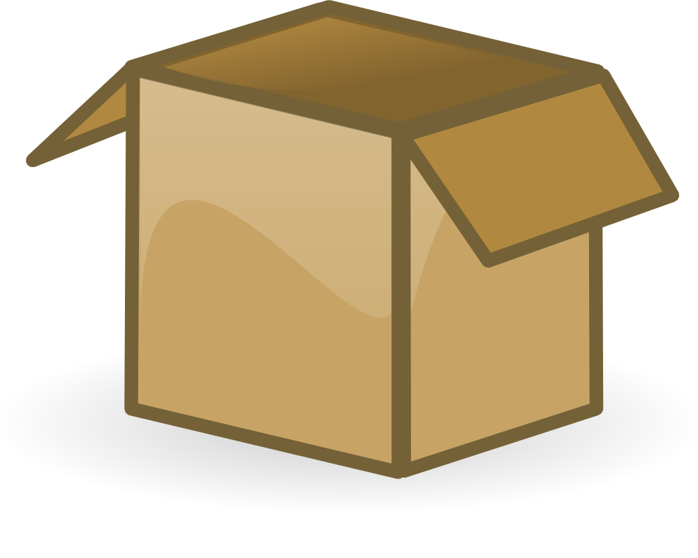 1000x799 Cardboard Box Cardboard Clip Art Clipartfest