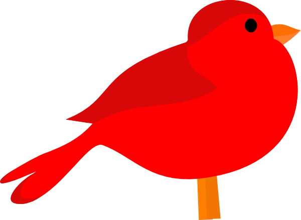 600x439 Cardinal Clipart Cute