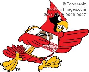 300x243 Cardinal Clip Art