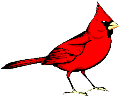 400x325 Free Cardinal Clipart