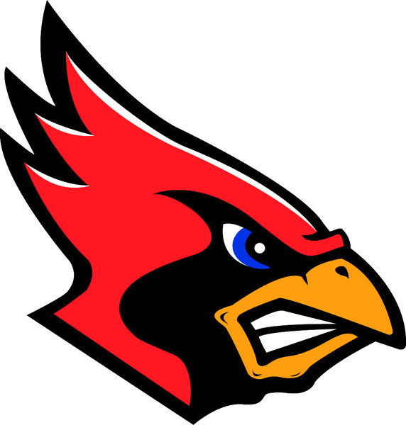 572x600 Cardinal Mascot Logo Clip Art Cliparts