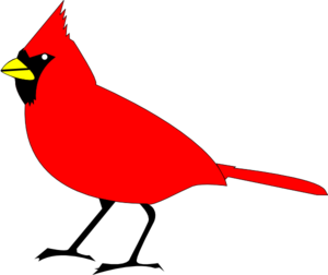 300x252 Cardinal Bird Clip Art