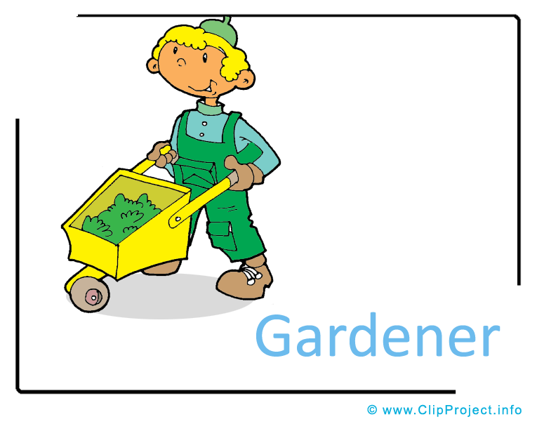 765x604 Gardener Clipart Image