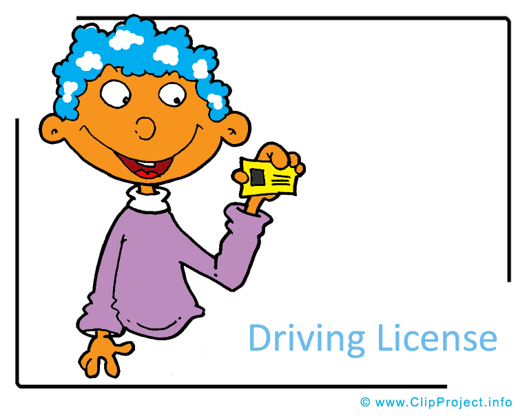 765x604 Driving License Clipart Image