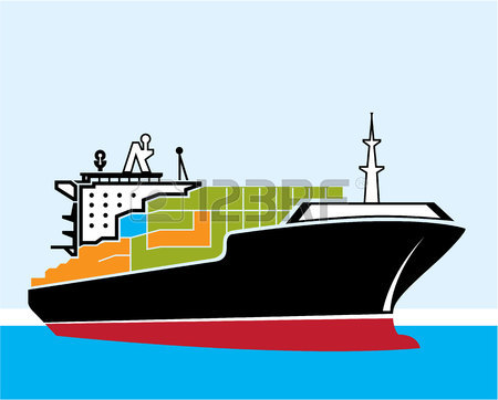 450x362 Dry Cargo Icon Cartoon Royalty Free Cliparts, Vectors, And Stock