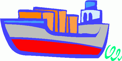 490x244 Cargo Ship Clip Art