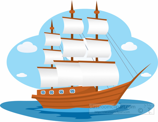 550x425 Ship Clipart