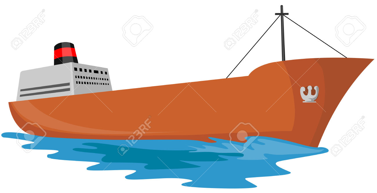 1300x666 Ship Clipart Tanker Ship