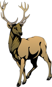 177x297 Reindeer 3 Clip Art