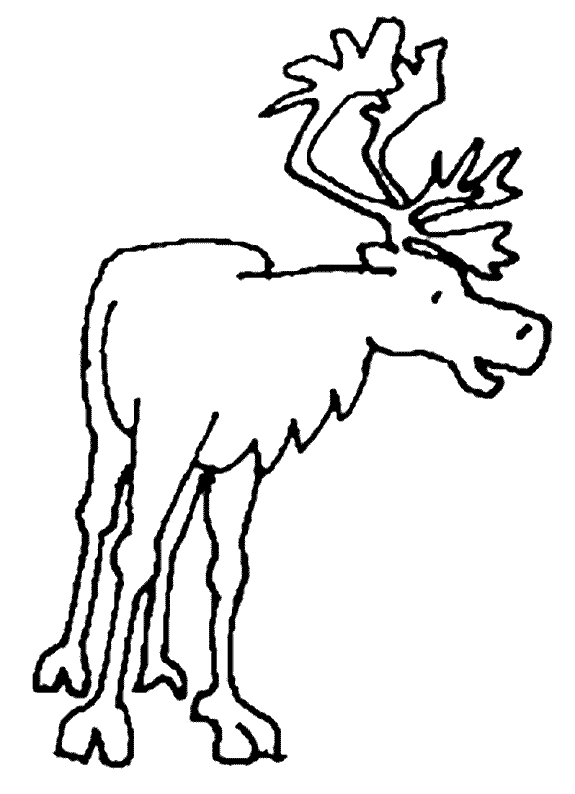 575x794 Caribou Clip Art