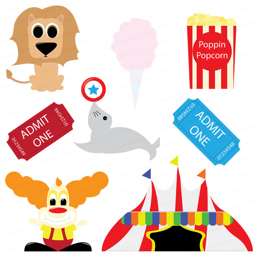 900x900 Circus Tickets Clipart