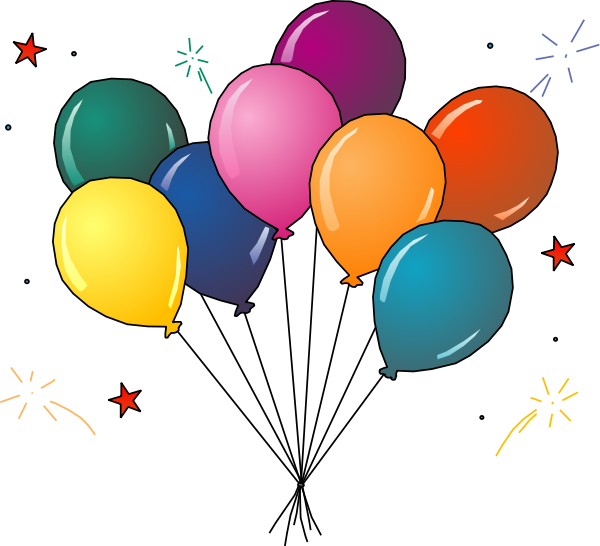600x546 Balloon Clipart Carnival