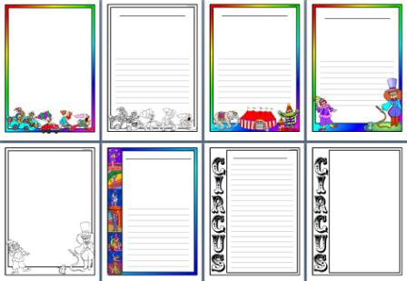 448x309 Circus Theme Teaching Resources, Printable Banners, Borders And More