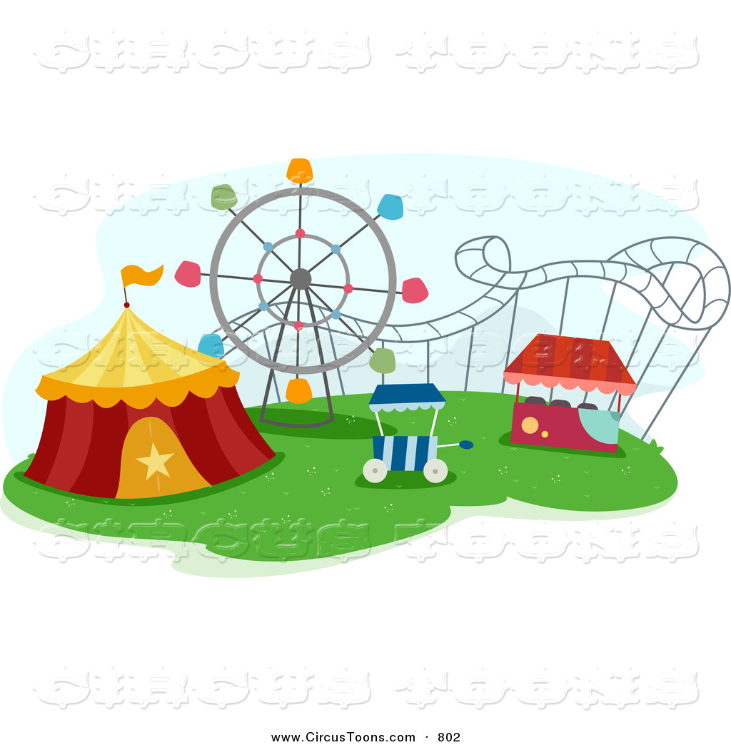 1024x1044 Carnival Clipart Roller Coaster