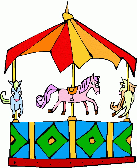 480x588 Carnival Carousel Cliparts